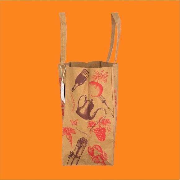 4 Trader Joe's Bags Canvas Reusable Tote/Washable Paper Bag/ 2 Citrus Jute Bags - Picture 5 of 16